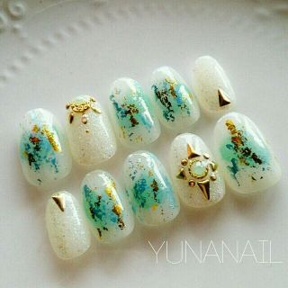 summer☆nail🌴 コスメ/美容のネイル(つけ爪/ネイルチップ)の商品写真