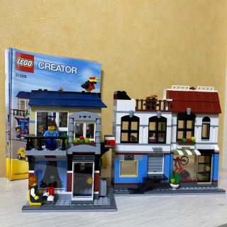 レゴ(Lego)のLEGO レゴ　クリエイター・バイクショップとカフェ 31026(知育玩具)