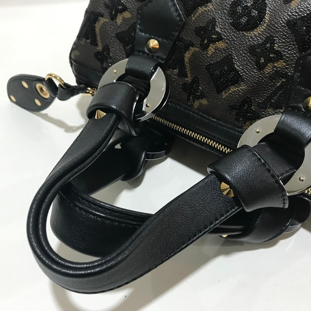 ルイヴィトン LOUIS VUITTON スピーディ30 M40243 モノグラムエクリプス スパンコール ハンドバッグ ボストンバッグ モノグラムエクリプスキャンバス ノワール ブラック