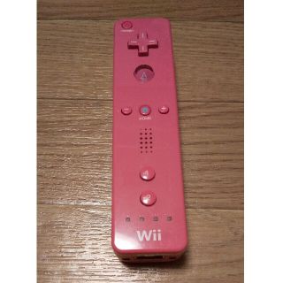 ウィー(Wii)のWiiリモコン　ピンク(その他)