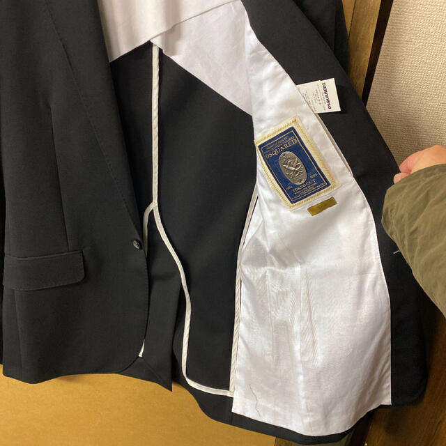 DSQUARED2 - 【新品】DSQUARED2 テーラードジャケット 48 Mサイズの DSQUARED2 - 【新品】DSQUARED2 テーラードジャケット 48 Mサイズの