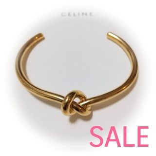 celine - CELINE セリーヌ ノットブレス ゴールド S 箱付きの通販 by ...