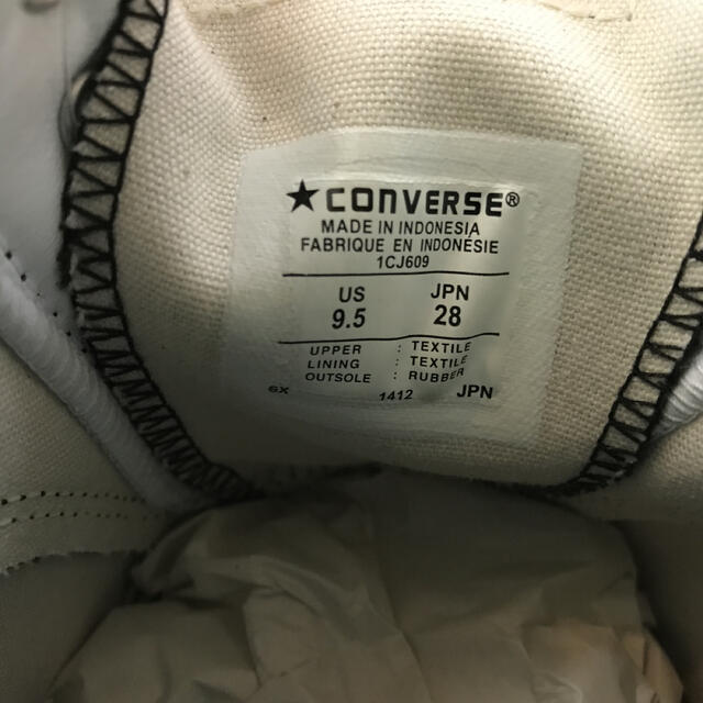 CONVERSE(コンバース)の最終値下げ　新品未使用　コンバース　スニーカー メンズの靴/シューズ(スニーカー)の商品写真