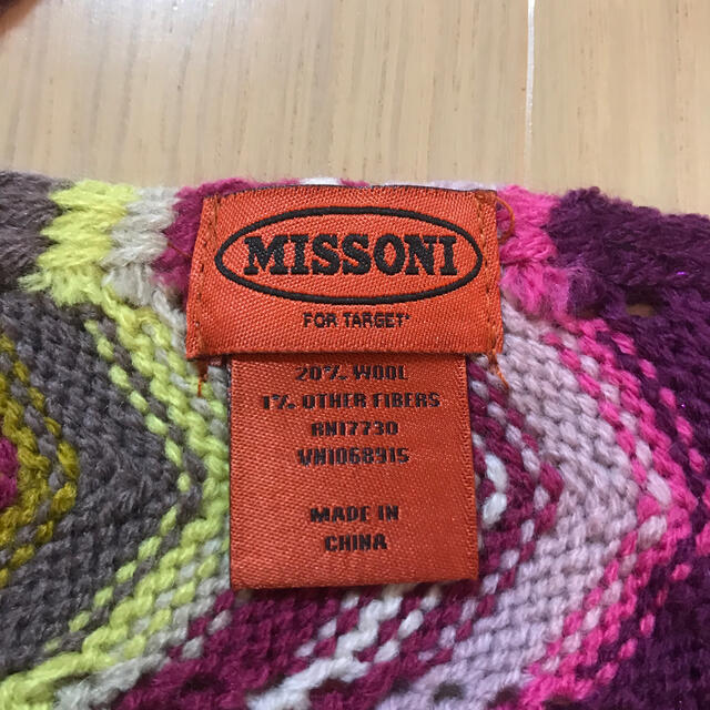 MISSONI(ミッソーニ)のMISSONI マフラー&手袋 レディースのファッション小物(マフラー/ショール)の商品写真