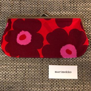 マリメッコ(marimekko)の新品　マリメッコ　marimekko ポーチ　がま口　ミニウニッコ　ウニッコ(ポーチ)