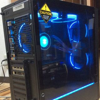 自作pc. i7 4790k. 16GB. gtx1660super. 簡易水冷の通販 by HIブリッ ...