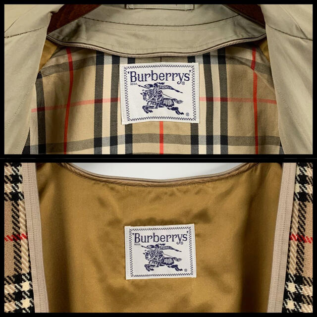 BURBERRY(バーバリー)のBURBERRY バーバリー ステンカラーコート カーキ ライナー付き レディースのジャケット/アウター(ロングコート)の商品写真