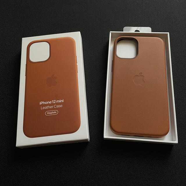 MagSafe対応 iPhone12 mini レザーケース ［未使用に近い］