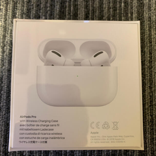 【新品未開封】AirPods Pro エアポッズ プロ MWP22J/A 1