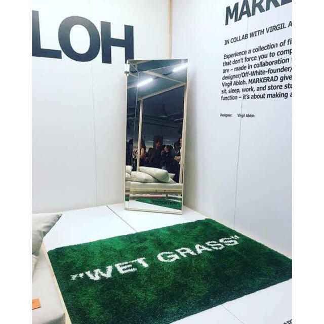 IKEA MARKERAD WET GRASS Virgil Abloh イケア 売上No.1 hachiman ...