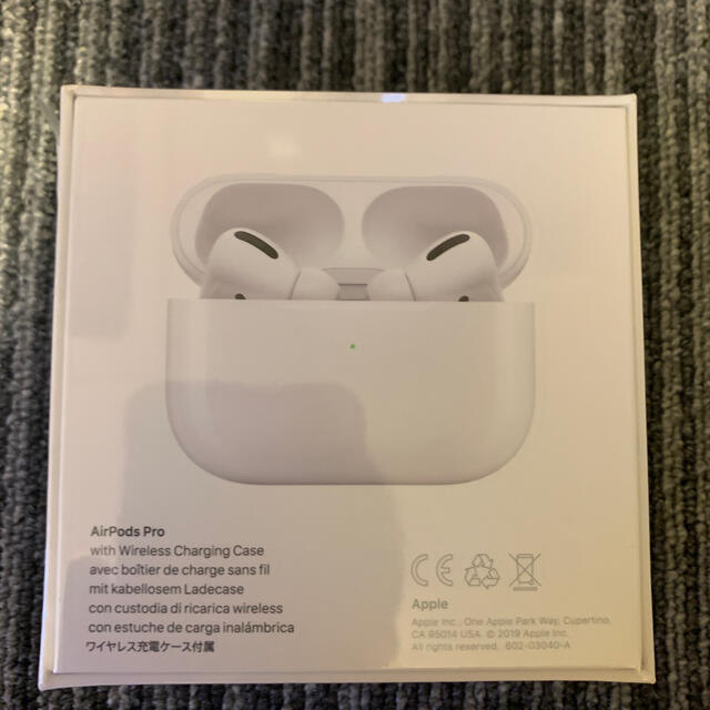 airpods pro 新品未開封　正規品　保障未開始