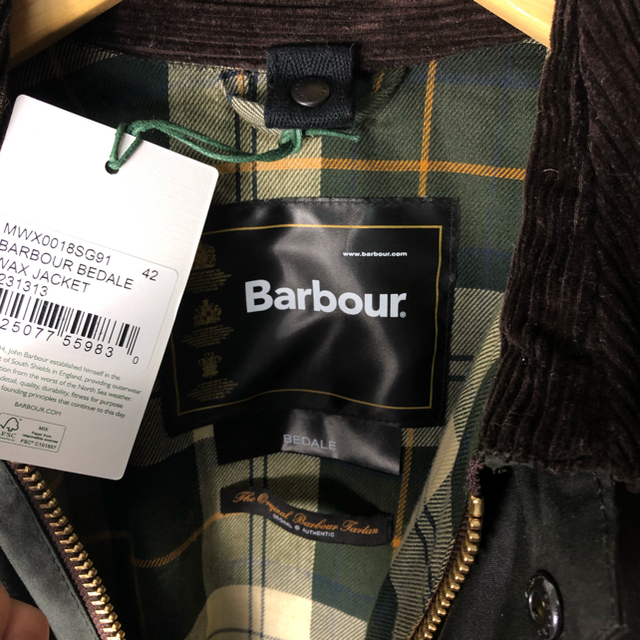 Barbour(バーブァー)のはっくん様専用【正規品/新品未使用】Barbour バブアー BEDALE  メンズのジャケット/アウター(ブルゾン)の商品写真