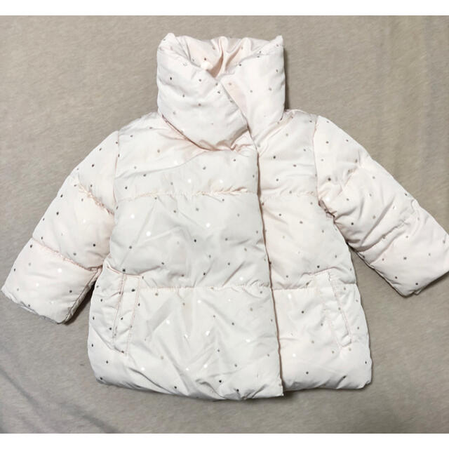 ZARA KIDS(ザラキッズ)の専用です！ZARA baby ★星柄 コート 74cm 女の子 75cm キッズ/ベビー/マタニティのベビー服(~85cm)(ジャケット/コート)の商品写真