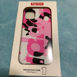 シュプリーム(Supreme)のsupreme iPhone11 ケース　カモフラ　ピンク(iPhoneケース)