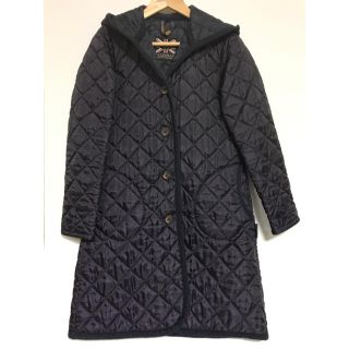 ラベンハム(LAVENHAM)の【お値下げ】ラベンハム  ブランドン　パープル　36(ロングコート)