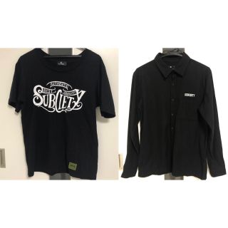 サブサエティ(Subciety)のSubciety ネルシャツ・Tシャツのセット(シャツ)