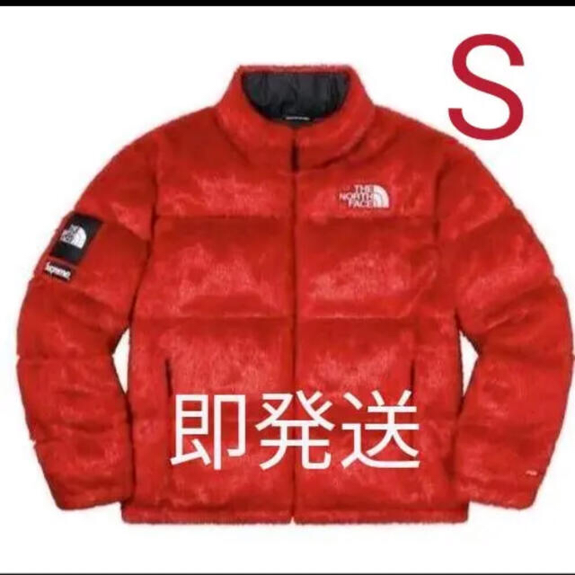 ノースフェイス　ヌプシ supreme RED S