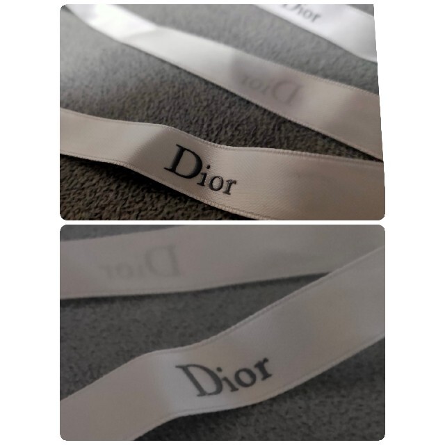 Dior(ディオール)のリボン  2本セット  Dior  ディオール   インテリア/住まい/日用品のオフィス用品(ラッピング/包装)の商品写真