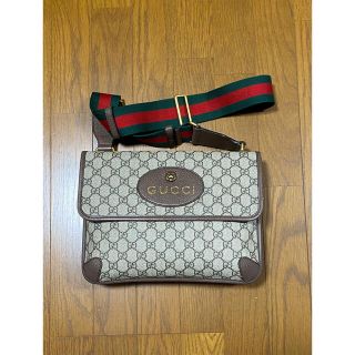 グッチ(Gucci)のグッチ本物GUCCIショルダーバッグ GGスプリーム メッセンジャー495654(ショルダーバッグ)