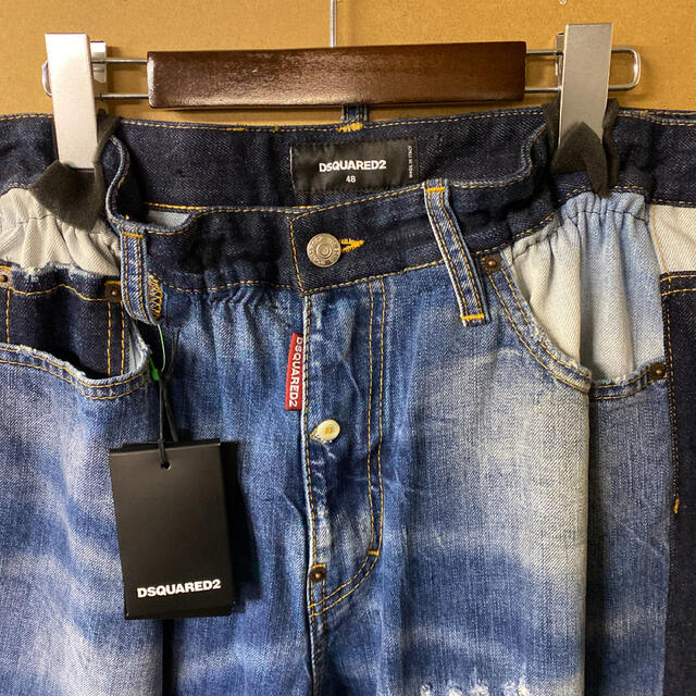 DSQUARED2(ディースクエアード)の【新品】DSQUARED2 デザインデニム 48 Mサイズ メンズのパンツ(デニム/ジーンズ)の商品写真