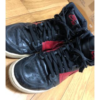 ナイキ(NIKE)のAJ1 ブレット27cm エアジョーダン(スニーカー)