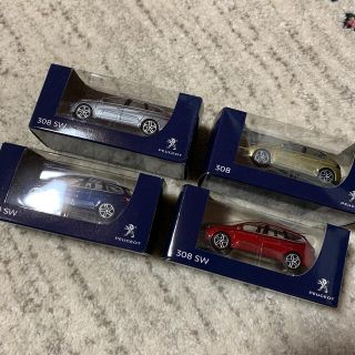 プジョー(Peugeot)のプジョー　ミニカー　3点セット(ミニカー)