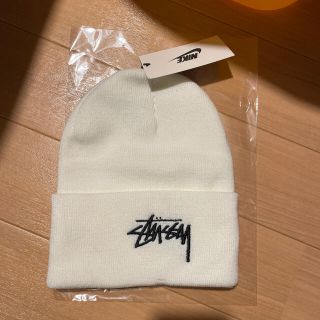 ステューシー(STUSSY)の【y様専用】stussy nike ビーニー　白(ニット帽/ビーニー)