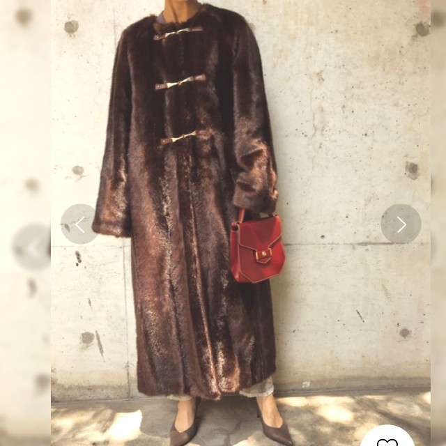 ameri vintage FUR DOCKING RIDERS JK カーキ