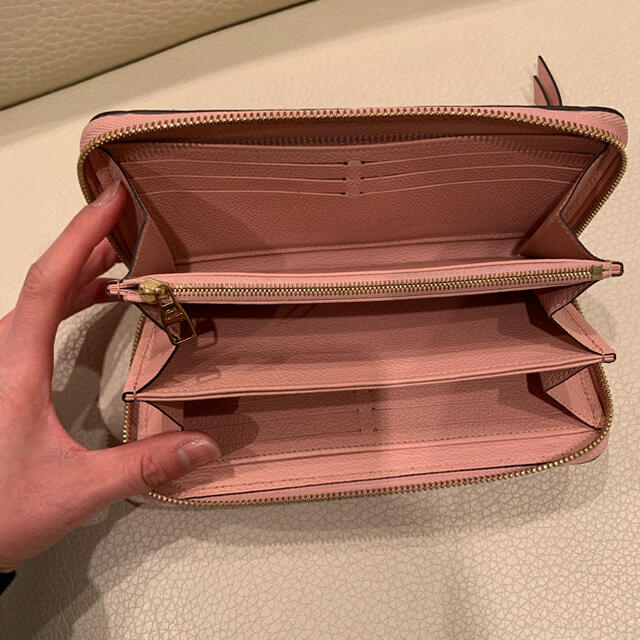 美品❤️ ルイヴィトン ジッピーウォレット アンプラント ローズ