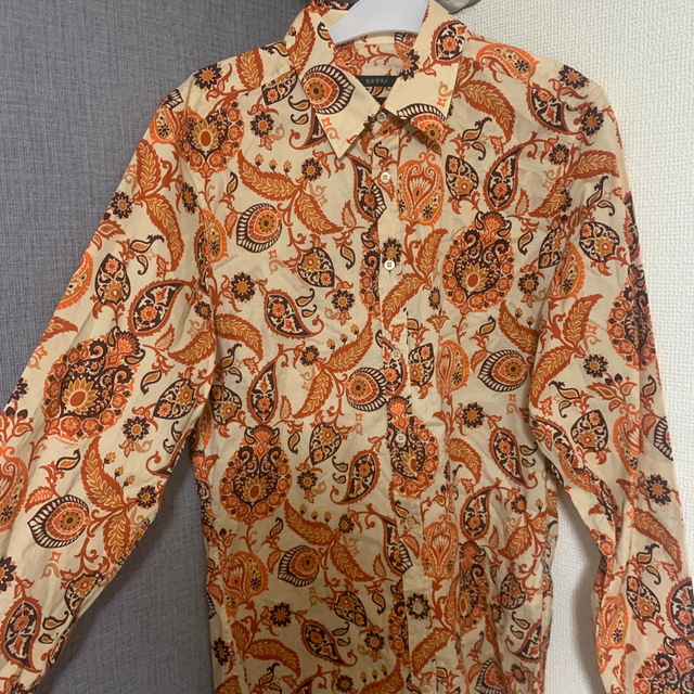 Gucci(グッチ)のGUCCI shirt ペイズリー　サイズS メンズのトップス(シャツ)の商品写真