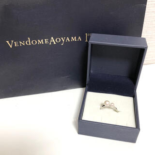 ヴァンドームアオヤマ(Vendome Aoyama)の美品 ヴァンドーム青山 ベーシック パール リング 指輪(リング(指輪))