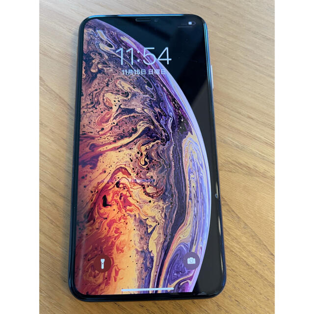 au iPhone xs max 256G GOLD ゴールドSIMロック解除済