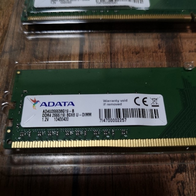 DDR4 2666Mhz 16GB(8GB x 2) 3