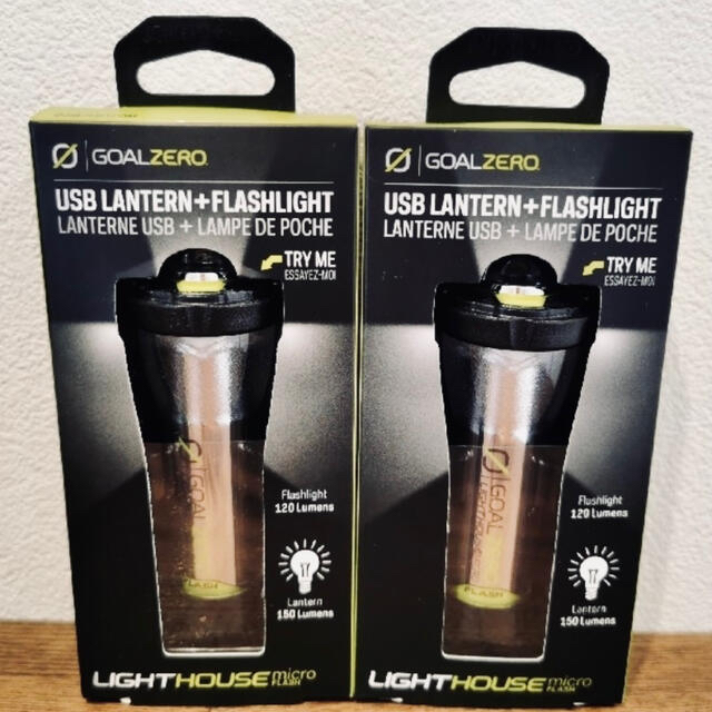 GOAL ZERO(ゴールゼロ)の2個　Goal Zero  LIGHTHOUSE micro FLASH スポーツ/アウトドアのアウトドア(ライト/ランタン)の商品写真