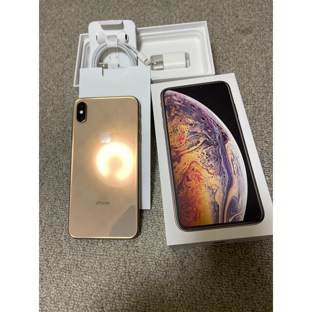 iPhone XS MAX 64GB ゴールド　gold SIMフリー　ドコモ