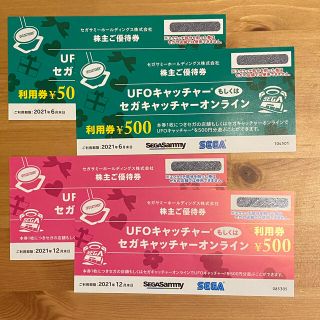 セガ(SEGA)のセガサミー　株主優待券(その他)