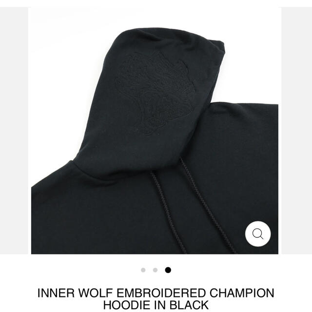 【DARC SPORT】INNER WOLF EMBROIDERED CHAMP