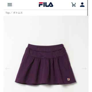 フィラ(FILA)のFILAスコート　M(ウェア)