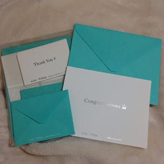 ティファニー(Tiffany & Co.)のwith×Tiffanyメッセージカード(その他)