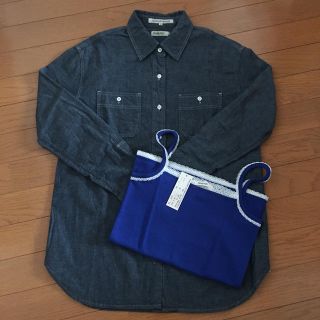 ユナイテッドアローズグリーンレーベルリラクシング(UNITED ARROWS green label relaxing)の新品ユナイテッドアローズ❤︎デニムシャツ(シャツ/ブラウス(長袖/七分))