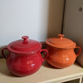 ルクルーゼ(LE CREUSET)のオレンジのみ　ルクルーゼ　ル・クルーゼ　鍋(食器)