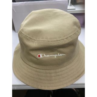 チャンピオン(Champion)の子供用 Champion バケットハット ベージュ(帽子)