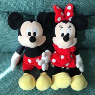 ディズニー(Disney)のミッキー　ミニー　ぬいぐるみ(ぬいぐるみ)