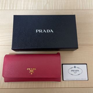 プラダ(PRADA)のプラダ　サフィアーノ　長財布(財布)