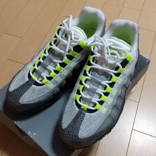 ナイキ(NIKE)のナイキ エアマックス95 OG　PREMIUM イエロー　グラデ　28.0(スニーカー)