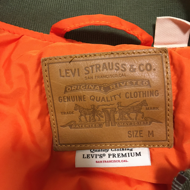 Levi's デニムジャケット MA-1の通販 by ke1ppy's shop｜リーバイスならラクマ - Levi's リーバイス 超特価国産
