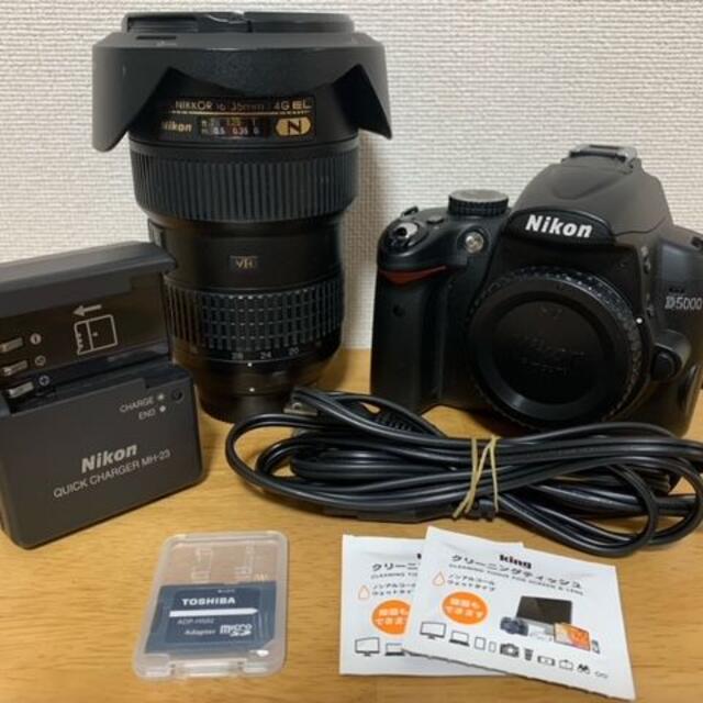 再入荷！】 ♥Nikon D5000 AF-S 16-35mm オリジナルレンズキット