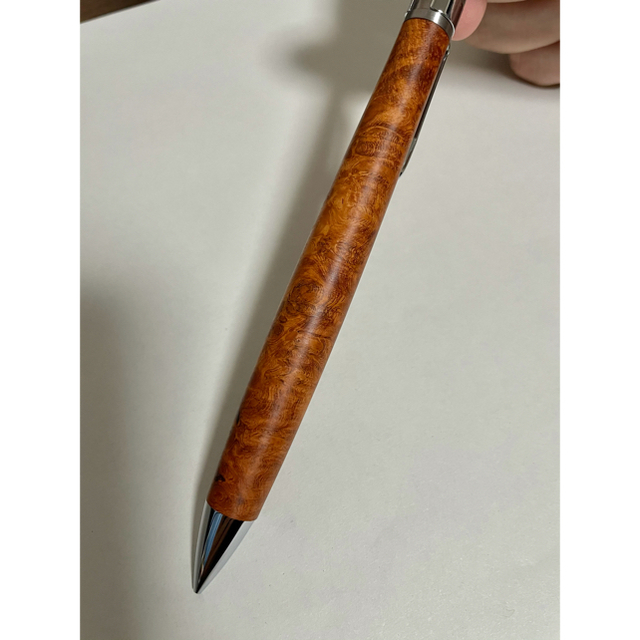品質 工房楔　花梨こぶ杢　シャープペン 筆記具