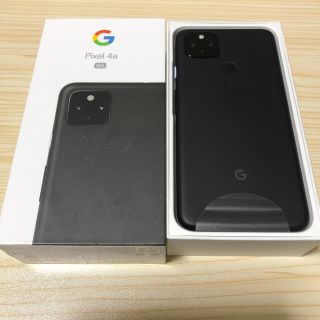 Google Pixel4a5G 128GB JustBlack SIMフリー(スマートフォン本体)