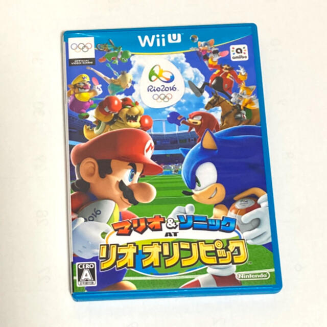 Wii U(ウィーユー)のマリオ＆ソニック AT リオオリンピックTM Wii U エンタメ/ホビーのゲームソフト/ゲーム機本体(家庭用ゲームソフト)の商品写真